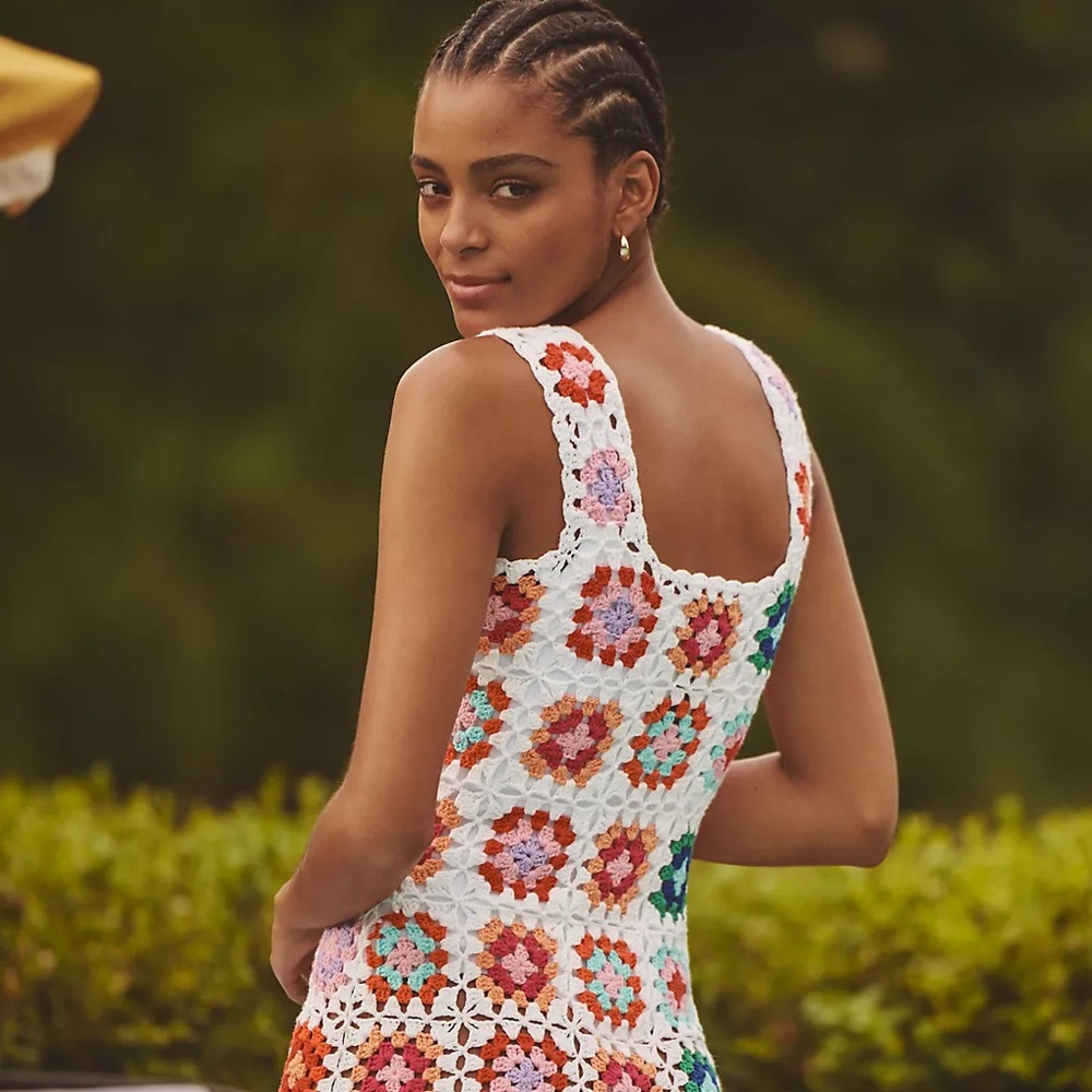 Beach Riot James Crochet Dress—NWOT, Size M in Tropical Sunset Color - Picture 15 of 15